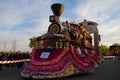 Alzheimer float at tournament of roses Rose Parade