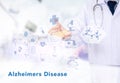 Alzheimers Disease concept