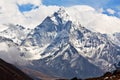 Ama Dablam mount in Sagarmatha National park, Everest region, Ne