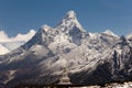 Ama Dablam - Nepal Royalty Free Stock Photo