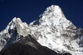 Ama Dablam peak Royalty Free Stock Photo