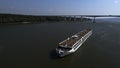 Amadeus Silver II in the first voyage on the Danube river