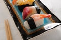 Amaebi sushi Royalty Free Stock Photo