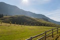 Amaing Autumn Landscape near mount Rigi and lake Luzerne, Alps Royalty Free Stock Photo