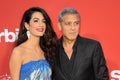 Amal Clooney and George Clooney Royalty Free Stock Photo