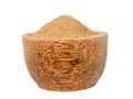 Amalaki powder in the wooden bowl Royalty Free Stock Photo