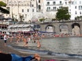 Amalfi - Spiaggia vicina al porto