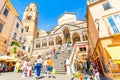 Amalfi Cathedral and square Piazza del Duomo, Italy