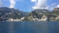 Amalfi coast on a beautifull summer day summer vacation Italy