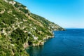 Amalfi Coast, Peninsula of Sorrento, Gulf of Salerno, Italy, Europe Royalty Free Stock Photo