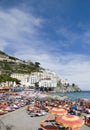 Amalfi, southern Italy, beach