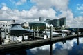 Amalie Arena and Waterfront Marina in Tampa Bay, Florida