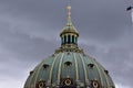 Amalienborg Copenhagen Denmark a rainy day Royalty Free Stock Photo