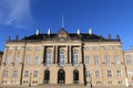Amalienborg Palace, Copenhagen Royalty Free Stock Photo