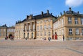 Amalienborg Palace Copenhagen Royalty Free Stock Photo