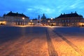 Amalienborg palace in Copenhagen