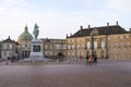 Amalienborg Palace is the home of the Danish royal family, and is located in Copenhagen, Denmark