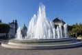 The Amalienborg Palace Royal fountain, Copenhagen, Denmark