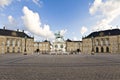 Amalienborg Palace - winter home of the royal fami