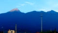 Amanecer cerca del Nevado de Colima Royalty Free Stock Photo