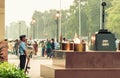 Amar Jawan Jyoti, India Gate Royalty Free Stock Photo