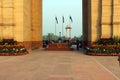 Amar Jawan Jyoti, India Gate Royalty Free Stock Photo