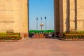 New Delhi, India - February , 2019. Amar Jawan Jyoti, memorial at India Gate in New Delhi