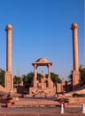 Amar Jawan Jyoti, Jaipur a tribute is paid to the martyred soldiers of the Indian Army here. Royalty Free Stock Photo