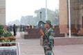 Amar Jawan Jyoti [War Memorial] Royalty Free Stock Photo