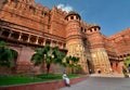 Amar Singh Gate, Agra Fort. Agra, Uttar Pradesh. India Royalty Free Stock Photo