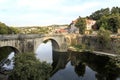 Amarante - Bridge over the Tamega River Royalty Free Stock Photo