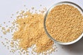 Amaranth - Gluten-free grain on white background