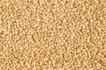 Amaranth grain seeds close up pattern background. Top view.