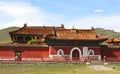 Amarbayasgalant Monastery in northern Mongolia. Royalty Free Stock Photo