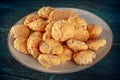 Amaretti, traditional Italian almond cookies