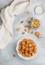 Amaretti-traditional Italian almond cookies