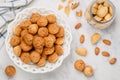 Amaretti-traditional Italian almond cookies