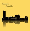 Amarillo, Texas ( city silhouette )