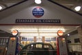 Historic Chevron Gas Station Exterior Royalty Free Stock Photo