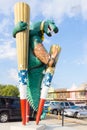 The Big Texan Steak Ranch, famous restaurant Amarillo, Texas, USA Royalty Free Stock Photo