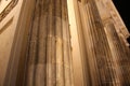 Amasing detail on Brandenburg gate at night, Berlin Royalty Free Stock Photo