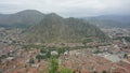 Amasya from the top of the city.