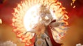 Amaterasu the goddess of the sun Royalty Free Stock Photo