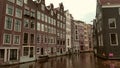 Amaterdam canal Royalty Free Stock Photo
