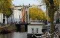 Amaterdam canal Royalty Free Stock Photo