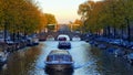 Amaterdam canal Royalty Free Stock Photo