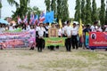 Amateur athletes from different groups in Pluak Daeng participated in the activity Royalty Free Stock Photo