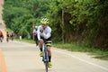 Amateur bike athletes make the most of their efforts in the Bicycle race Charity Trip