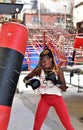 Cuban boxer training in Havana, Cuba Royalty Free Stock Photo