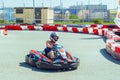 Amateur kart racing